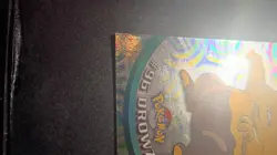 Pokemon Topps Drowzee #96 Series 2 Blue Logo Silver Foil HOLO - Image 2