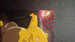 Pokemon Topps Drowzee #96 Series 2 Blue Logo Silver Foil HOLO - Image 3