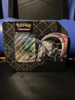 Pokemon Paldean Fates Iron Treads Tin (2024 Sealed) - Image 1