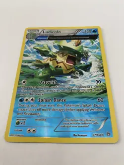 Pokemon TCG Ludicolo Primal Clash 37/160 Holo Rare (Near Mint, Never Played) - Image 3