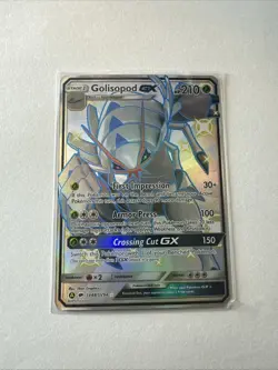 Golisopod GX SV48/SV94 Shiny Holo Full Art Ultra Rare Pokemon Hidden Fates - Image 1