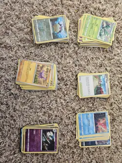 Pokemon Trading Card Game Card Lot- 217 Cards - Image 1