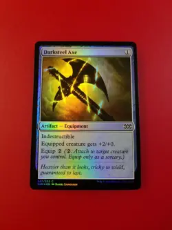 1x Darksteel Axe | FOIL | Double Masters | MTG Magic Cards - Image 3
