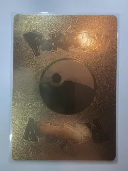 Pokemon Pikachu V HP190 Charge Thunderbolt Rare Gold Accents Foil Fan Art Card - Image 2