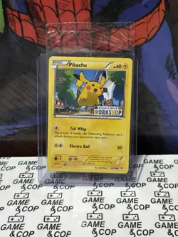 Build a Bear Pokemon Card Pikachu Promo Trading Card TCG SEALED NEW - Image 1
