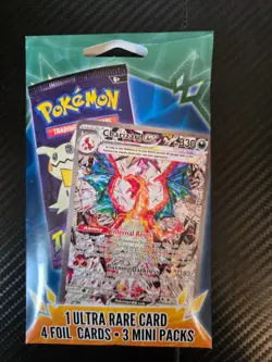 3 Pokemon Packs Each Include - 1 ULTRA Rare & 4 Random Foil Cards + 3 Mini Packs - Image 4