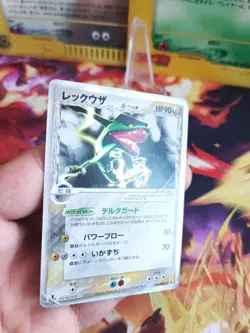 Pokemon Karte Card Rayquaza Ex Delta Species 1. Edition Holon Holo japanese LP - Image 2