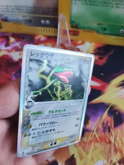 Pokemon Karte Card Rayquaza Ex Delta Species 1. Edition Holon Holo japanese LP - Image 3