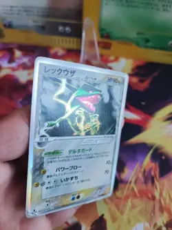 Pokemon Karte Card Rayquaza Ex Delta Species 1. Edition Holon Holo japanese LP - Image 4