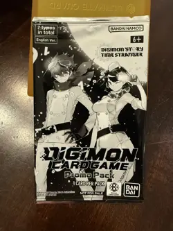 Digimon Card Game Story Time Stranger Promo Pack NYCC Bandai Namco New SEALED!! - Image 1