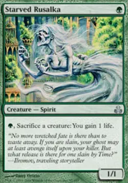 Starved Rusalka -Foil Light Play MTG Guildpact - Image 1