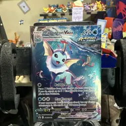 Vaporeon VMAX SWSH182 SWSH: Sword & Shield Promo Cards Holo - Image 1