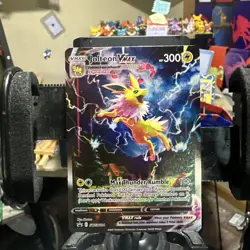 Pokemon Jolteon VMAX SWSH184 Sword & Shield Promo Card Holo NM Condition - Image 1