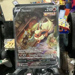 Flareon V SWSH179 SWSH: Sword & Shield Promo Cards Holo - Image 1