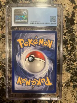 Pokemon TCG Raichu Fossil Holo Rare Card 14/62 1st Edition CGC 8.5 PSA - Image 2