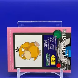 Psyduck Pokemon kids Seal Sticker Card Game Vintage Japanese Nintendo Anime - Image 2