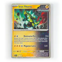 Pokemon - Iron Thorns - Cosmos Holo - 062/162 - SV Temporal Forces - Promo Card - Image 1