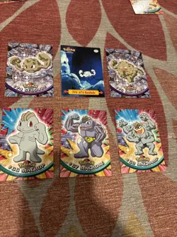 Pokemon Nintendo Cards Rock/fighting Lot Machamp Included - Image 1