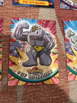 Pokemon Nintendo Cards Rock/fighting Lot Machamp Included - Image 3