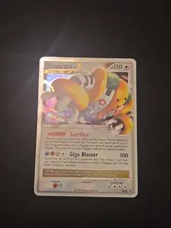 Regigigas LV.X DP30 Diamond & Pearl Black Star Promo Holo Pokemon TCG Card HP - Image 1