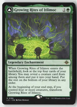 MTG - Growing Rites of Itlimoc R The Lost Caverns of Ixalan 188 LP-NM - Image 1