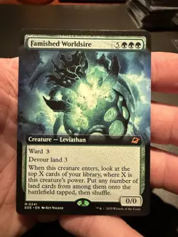 Famished Worldsire (Extended Art) Edge of Eternities Regular 341 NM - Image 1