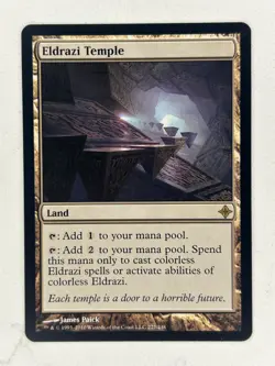 MTG Eldrazi Temple Rise of the Eldrazi 227/248 Regular Rare NM - We Combine Ship - Image 1