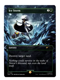 MTG SLD Marvel Ice Storm Non-Foil Unplayed NM - Image 1