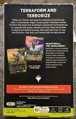 Magic The Gathering Edge of Eternities Commander Deck - World Shaper Sealed - Image 4