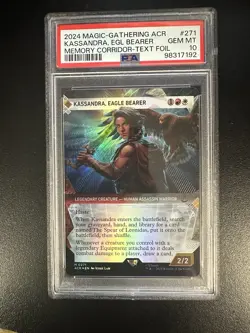 PSA 10 Magic The Gathering Kassandra, Eagle Bearer [Textured Foil] #271 - Image 1