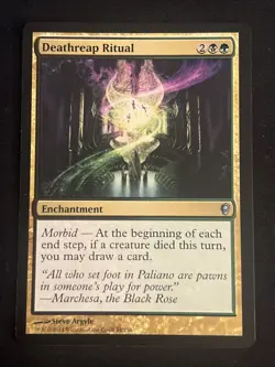 1x Deathreap Ritual (44) Conspiracy LP MTG Magic the Gathering x1 MKE - Image 1