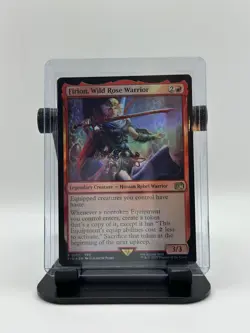 MTG, Firion, Wild Rose Warrior FOIL 137 NM Final Fantasy Foil - Image 1