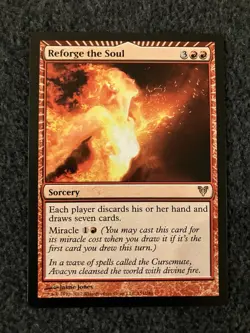 Magic The Gathering MTG - Reforge the Soul - Avacyn Restored - Image 1