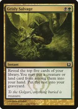 Grisly Salvage Return to Ravnica Light Play MTG Magic DNA GAMES - Image 1