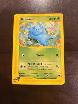 Bulbasaur 94/165 Expedition Nintendo Rare E Reader Pokemon - Image 1