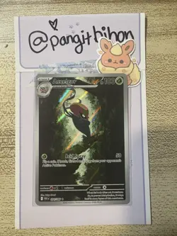 Pokemon TCG Accelgor Illustration Rare White Flare S/V 094/086 NM - Image 1