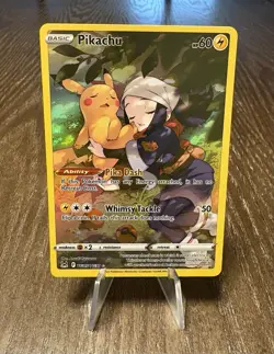 Pokemon TCG Pikachu TG05/TG30 Holo Rare Lost Origin Trainer Gallery - Image 1