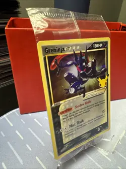 Pokemon Greninja Gold Star SEALED SWSH144 Holo Celebrations NM #12 - Image 2