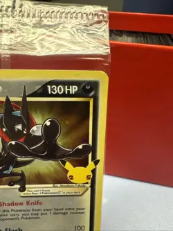 Pokemon Greninja Gold Star SEALED SWSH144 Holo Celebrations NM #12 - Image 5