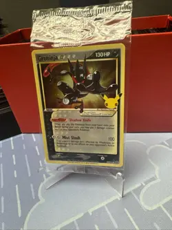 Pokemon Greninja Gold Star SEALED SWSH144 Holo Celebrations NM #8 - Image 1