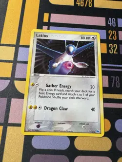 Pokemon Latios Trainer Kit 2004 2/10 EX Holo Card - Image 3