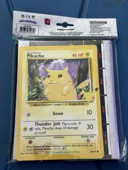 Pokemon Card 25th Anniversary First Partner Collector Binder Inc Jumbo Pikachu - Image 2