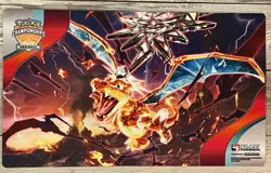 Pokemon Official Charizard Tera Obsidian Flames Regional Championship Playmat - Image 1