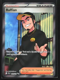 Pokemon Ruffian 181/159 Journey Together Ultra Rare Full Art Holo NM - Image 1