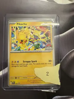 2025 Pokemon World Championships Pikachu Black Star Promo #225 - Image 1