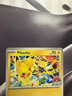 2025 Pokemon World Championships Pikachu Black Star Promo #225 - Image 4