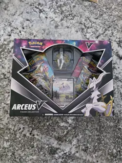 Pokemon TCG Arceus V Figure Box - 4 Pack 820650850165 - Image 1
