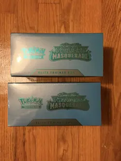 Pokemon TCG SV: Twilight Masquerade Elite Trainer Box ETB x2 - Image 2