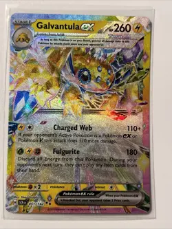 x1 Galvantula ex - 051/142 - Double Rare Pokemon SV07 Stellar Crown M/NM - Image 1