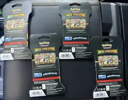 Pokemon TCG (4) Mega Evolutions Sleeved Booster Packs - Full Art Set : Lot Of 4 - Image 2